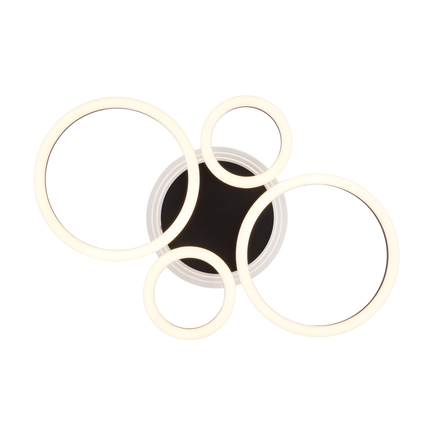 Globo - Светодиодный потолочный светильник LED/40Вт/230В 2700/4500/6500К диаметр 35,5x53 см черный