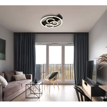 Globo - Світлодіодний стельовий світильник із регулюванням яскравості LED/40W/230V 2700-6500K діам. 35x33 см + пульт дистанційного керування