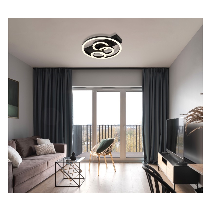 Globo - Світлодіодний стельовий світильник із регулюванням яскравості LED/40W/230V 2700-6500K діам. 35x33 см + пульт дистанційного керування