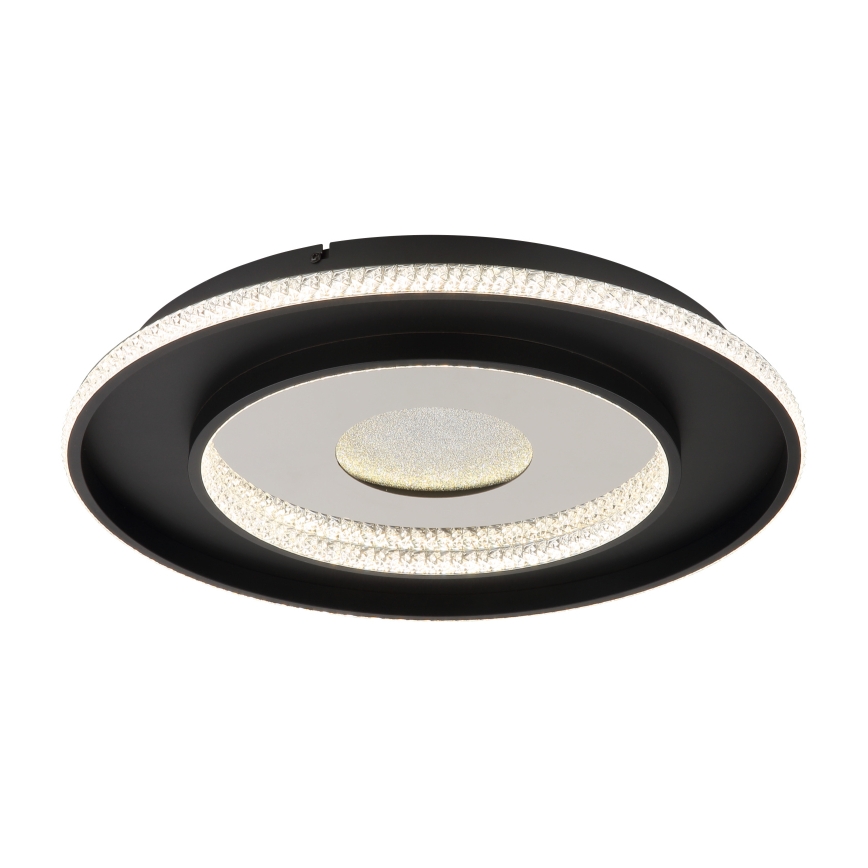 Globo - Світильник стельовий світлодіодний димований LED/30W/230V 2700-6500K діам. 52,5 см чорний + дистанційне керування