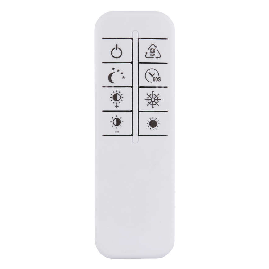 Globo - Светодиодная подвесная люстра с регулированием яркости LED/54W/230V 2700-6500K диаметр 60 см черный + дистанционное управление