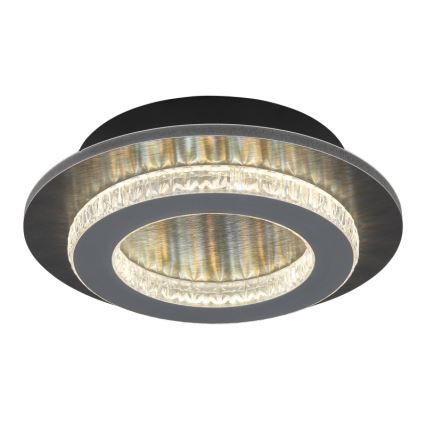 Globo - LED потолочный светильник LED/12W/230V 3000/4000/6500K диаметр 20 см антрацит