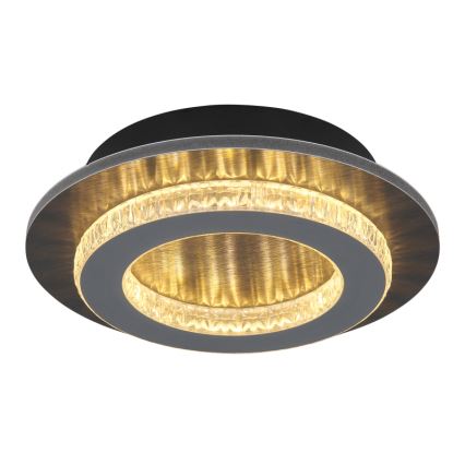 Globo - LED потолочный светильник LED/12W/230V 3000/4000/6500K диаметр 20 см антрацит