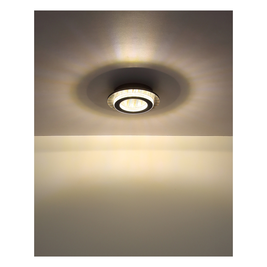 Globo - LED потолочный светильник LED/12W/230V 3000/4000/6500K диаметр 20 см антрацит