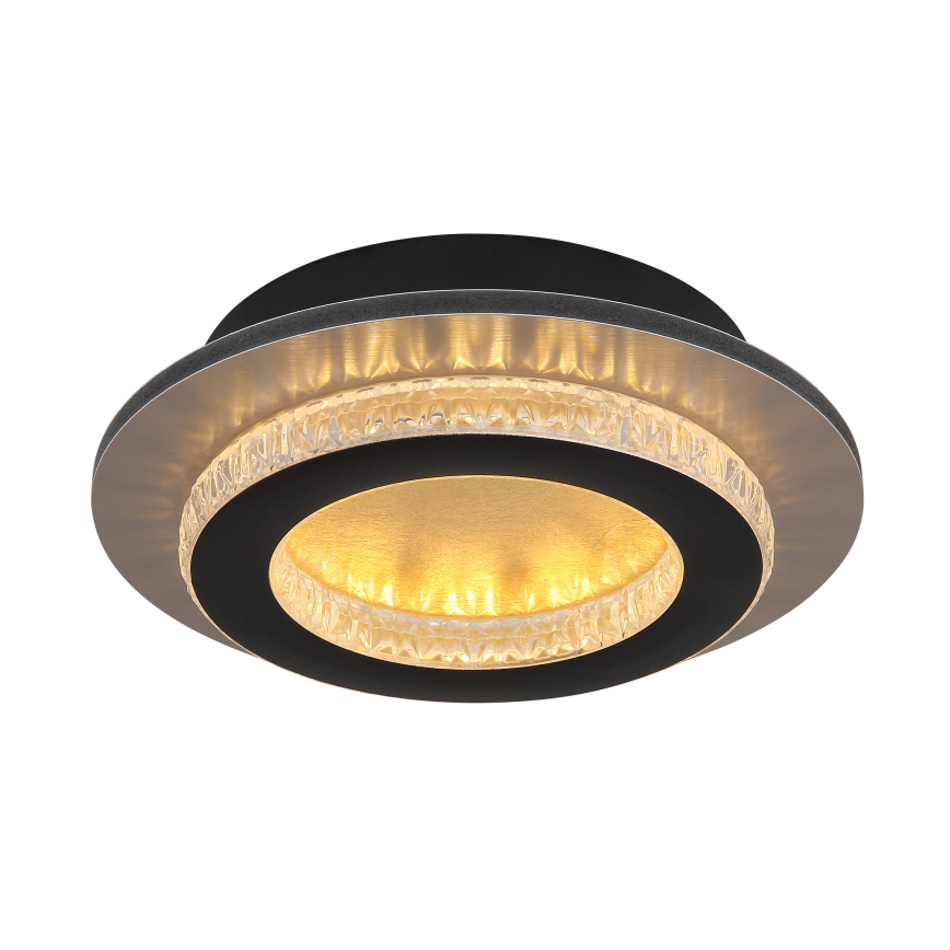 Globo - LED-потолочный светильник LED/12 Вт/230 В, 3000/4000/6500K, диаметр 20 см, чёрный