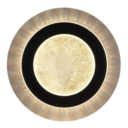 Globo - LED-потолочный светильник LED/12 Вт/230 В, 3000/4000/6500K, диаметр 20 см, чёрный