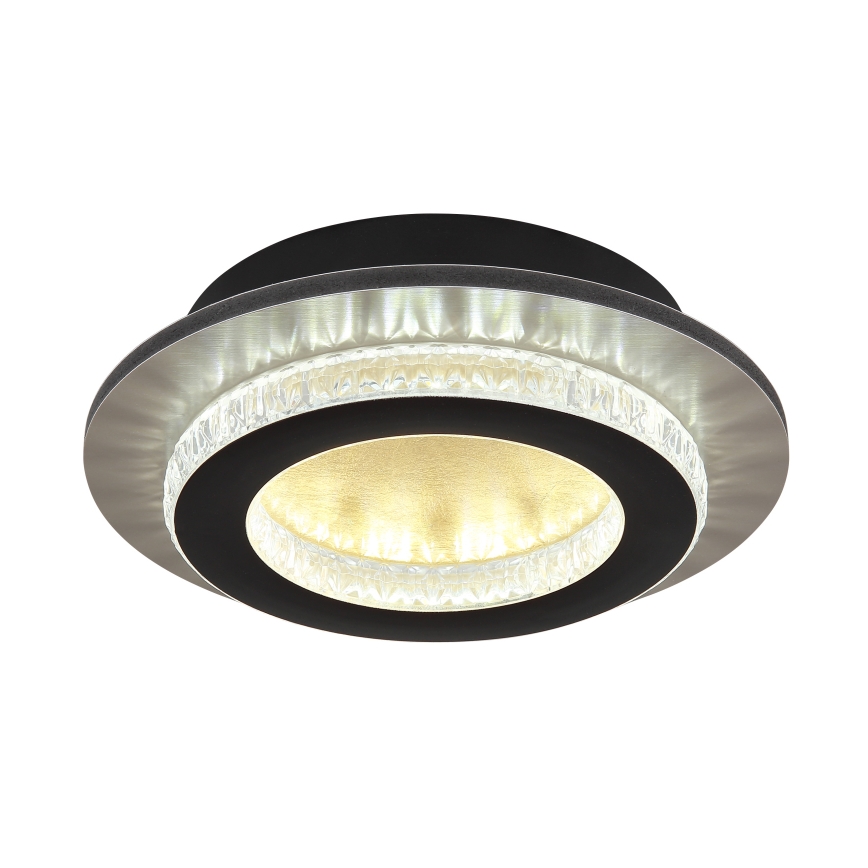 Globo - LED-потолочный светильник LED/12 Вт/230 В, 3000/4000/6500K, диаметр 20 см, чёрный
