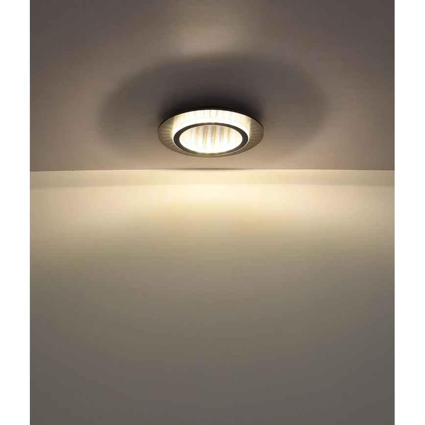 Globo - потолочный светильник LED, 24 Вт, 230 В, 3000/4000/6500K, диаметр 35 см, антрацит