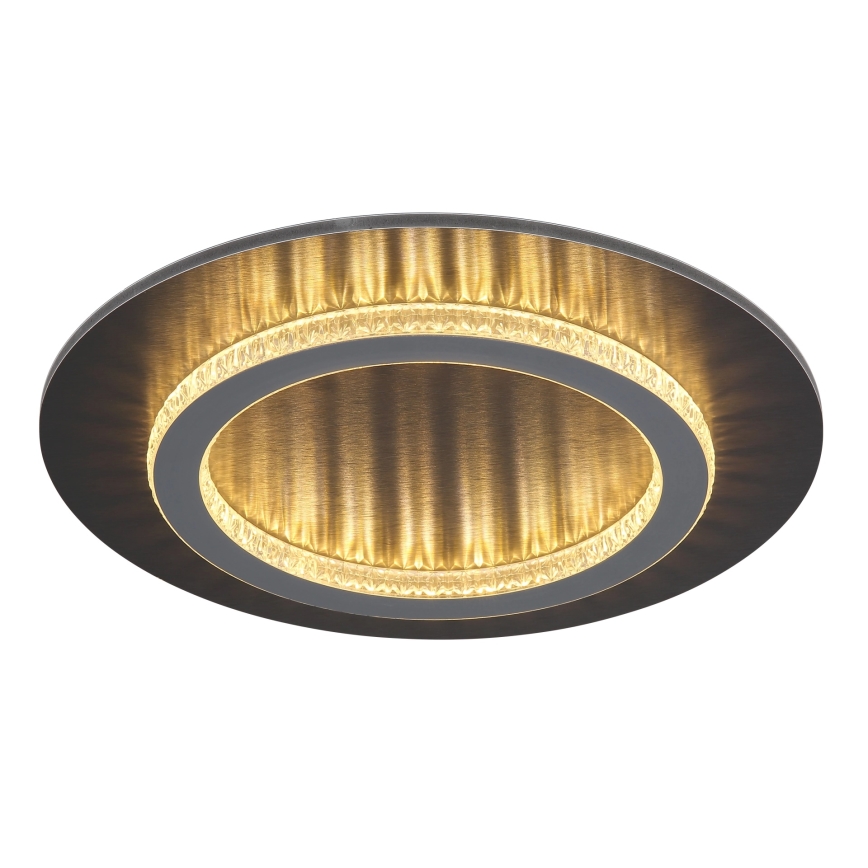 Globo - потолочный светильник LED, 24 Вт, 230 В, 3000/4000/6500K, диаметр 35 см, антрацит