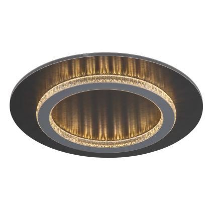 Globo - потолочный светильник LED, 24 Вт, 230 В, 3000/4000/6500K, диаметр 35 см, антрацит