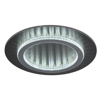 Globo - потолочный светильник LED, 24 Вт, 230 В, 3000/4000/6500K, диаметр 35 см, антрацит