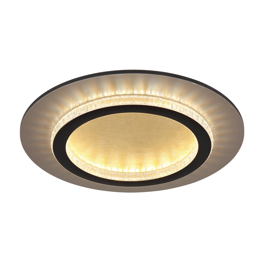 Globo — LED-потолочный светильник, 24 Вт, 230 В, с выбором цветовой температуры 3000/4000/6500 К, диаметр 35 см, чёрный