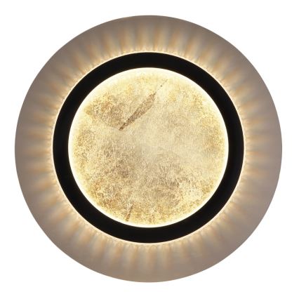 Globo — LED-потолочный светильник, 24 Вт, 230 В, с выбором цветовой температуры 3000/4000/6500 К, диаметр 35 см, чёрный