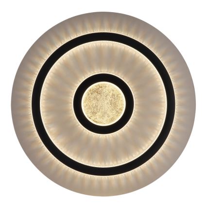 Globo - LED Диммируемый потолочный светильник LED/40Вт/230В 3000-6500К диаметр 45 см чёрный + пульт дистанционного управления