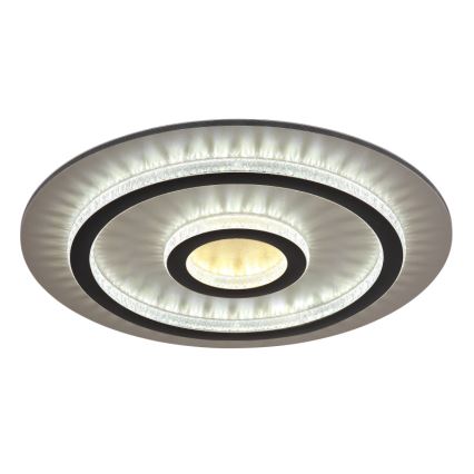 Globo - LED Диммируемый потолочный светильник LED/40Вт/230В 3000-6500К диаметр 45 см чёрный + пульт дистанционного управления