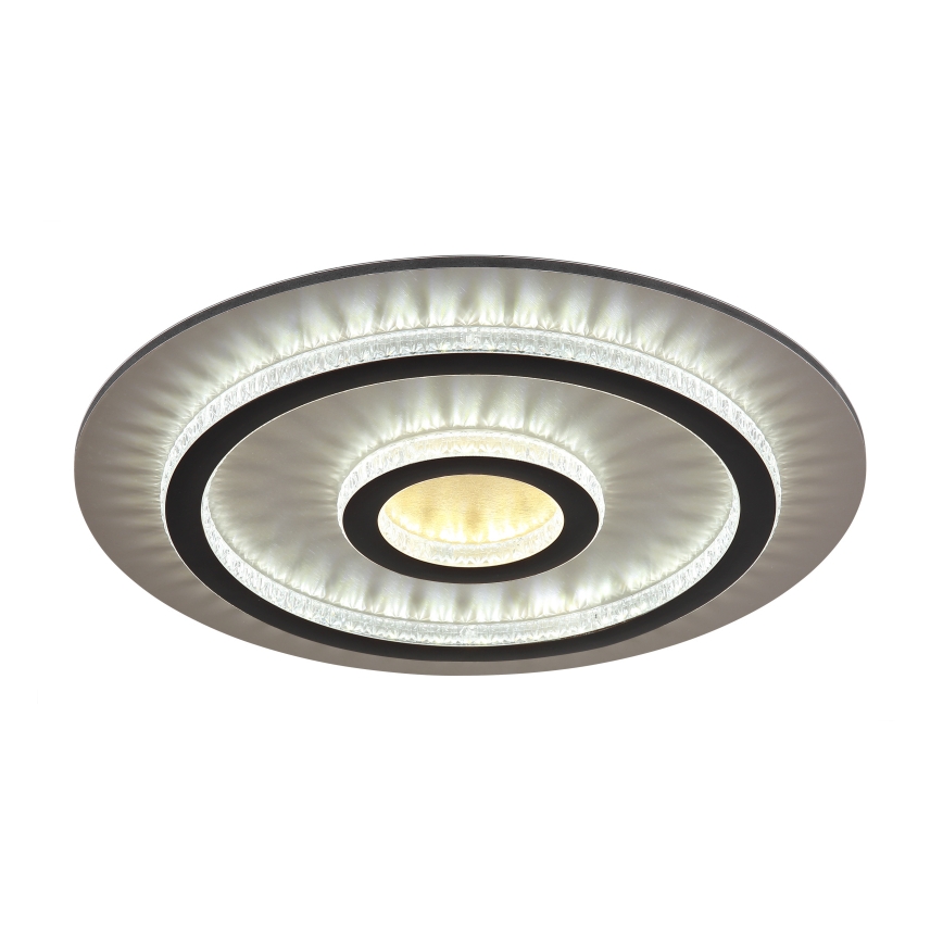 Globo - LED Диммируемый потолочный светильник LED/40Вт/230В 3000-6500К диаметр 45 см чёрный + пульт дистанционного управления