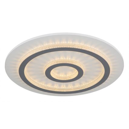Globo - диммируемый светодиодный потолочный светильник LED/40 Вт/230 В 3000-6500 К, диаметр 45 см, белый, с пультом дистанционного управления