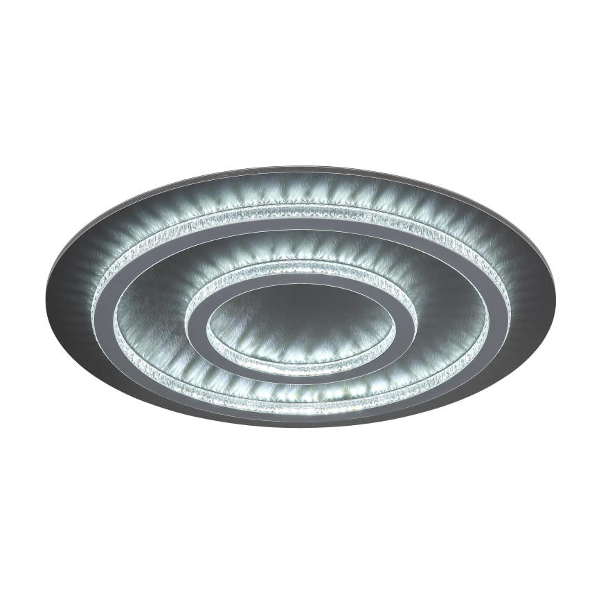 Globo - Светодиодный диммируемый потолочный светильник LED/60W/230V 3000-6500K диам. 55 см антрацит + пульт дистанционного управления