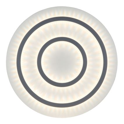 Globo - диммируемый LED потолочный светильник, 60 Вт/230 В, 3000-6500 К, диаметр 55 см, белый + пульт дистанционного управления