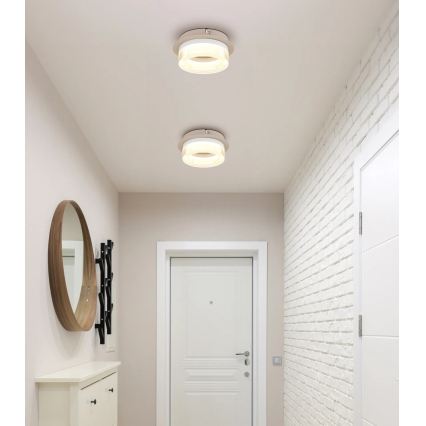 Globo - светодиодный потолочный светильник LED, 8 Вт, 230 В, 3000 К, диаметр 16 см