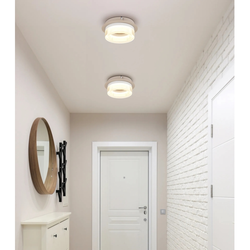 Globo - светодиодный потолочный светильник LED, 8 Вт, 230 В, 3000 К, диаметр 16 см