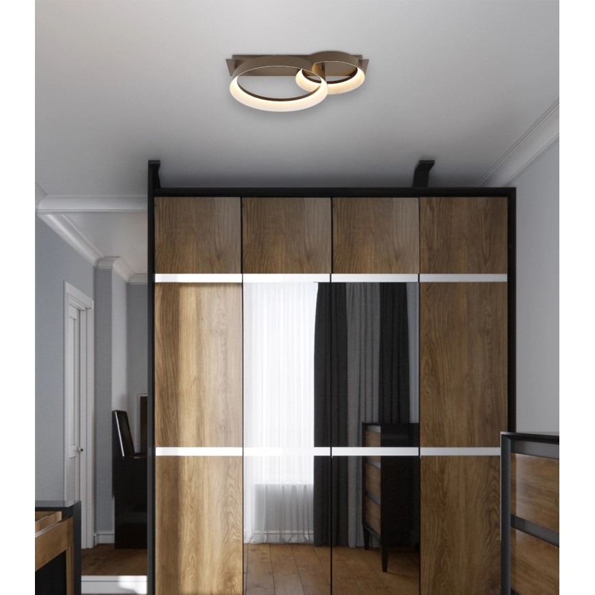 Globo - LED стельовий світильник LED/24W/230V 3000K 50x35 cm