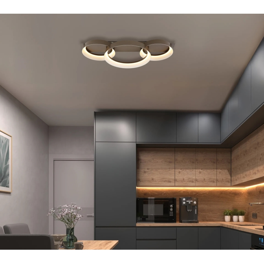Globo - LED стельовий світильник LED/40W/230V 3000K 70x35 см