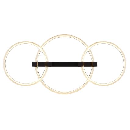 Globo - LED стельовий світильник LED/40Вт/230В 3000К 76,1x38 см чорний