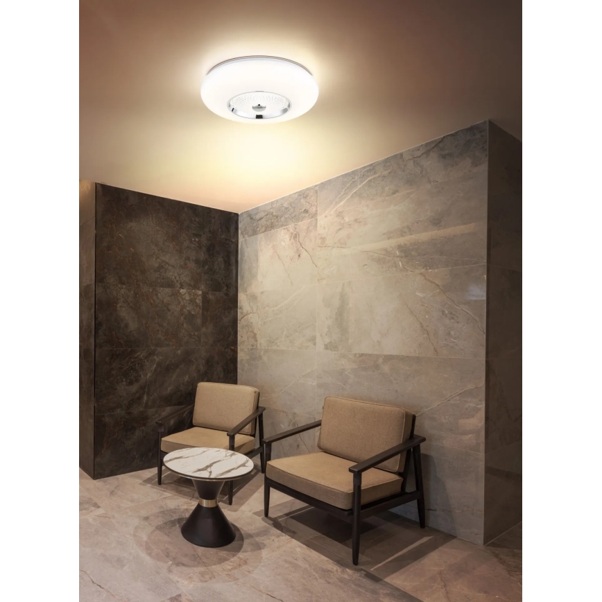 Globo - LED стельовий світильник LED/36W/230V 2700/4000/6000K діам. 48,5 см білий