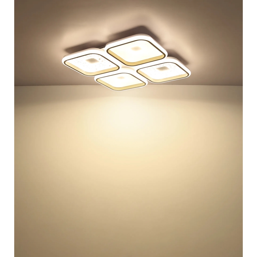 Globo - LED диммируемый потолочный светильник LED/55W/230V 2700-6000K 54x54 cm + пульт дистанционного управления