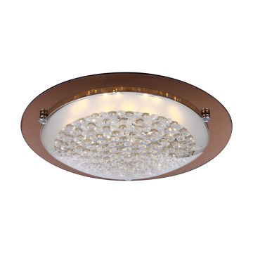Globo 48264 - Светодиодный хрустальный потолочный светильник TABASCO LED/18W/230V
