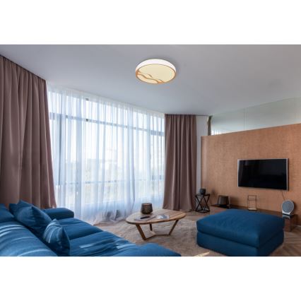 Globo - Стельовий LED світильник з регулюванням яскравості LED/30W/230V 2700K/4000K/6500K + дистанційне керування