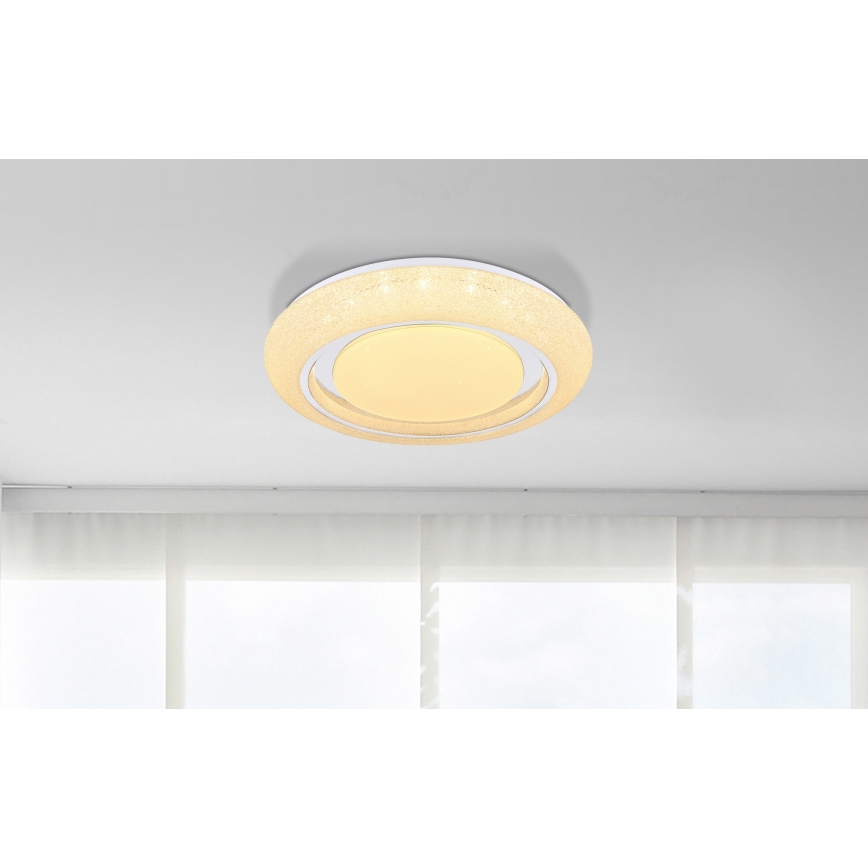 Globo - Светодиодный потолочный светильник с регулированием яркости LED/28W/230V 3000-6000K Tuya WiFi + дистанционное управление