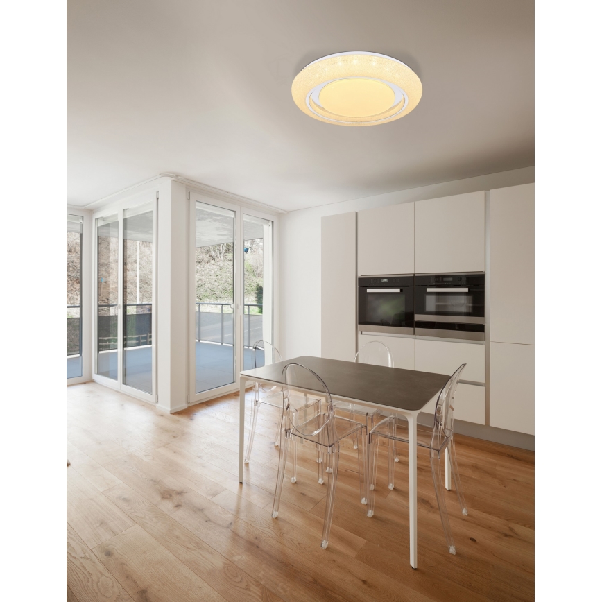 Globo - Светодиодный потолочный светильник с регулированием яркости LED/28W/230V 3000-6000K Tuya WiFi + дистанционное управление