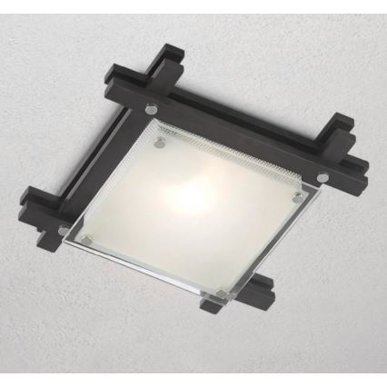 Globo - Потолочный светильник 1xE27/60W/230V сосна