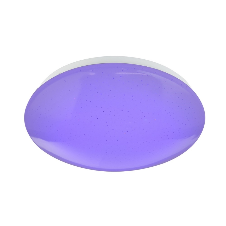 Globo - Светодиодный потолочный RGB-светильник с регулированием яркости 1xLED/12W/230V + 1xLED/3W + дистанционное управление