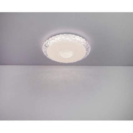 Globo - Світлодіодний стельовий світильник з регулюванням яскравості LED/40W/230V 2700-6500K діаметр 50 см Wi-Fi Tuya + пульт дистанційного керування