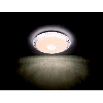 Globo - Светодиодный потолочный светильник с регулированием яркости LED/40W/230V 2700-6500K диаметр 50 см Wi-Fi Tuya + дистанционное управление