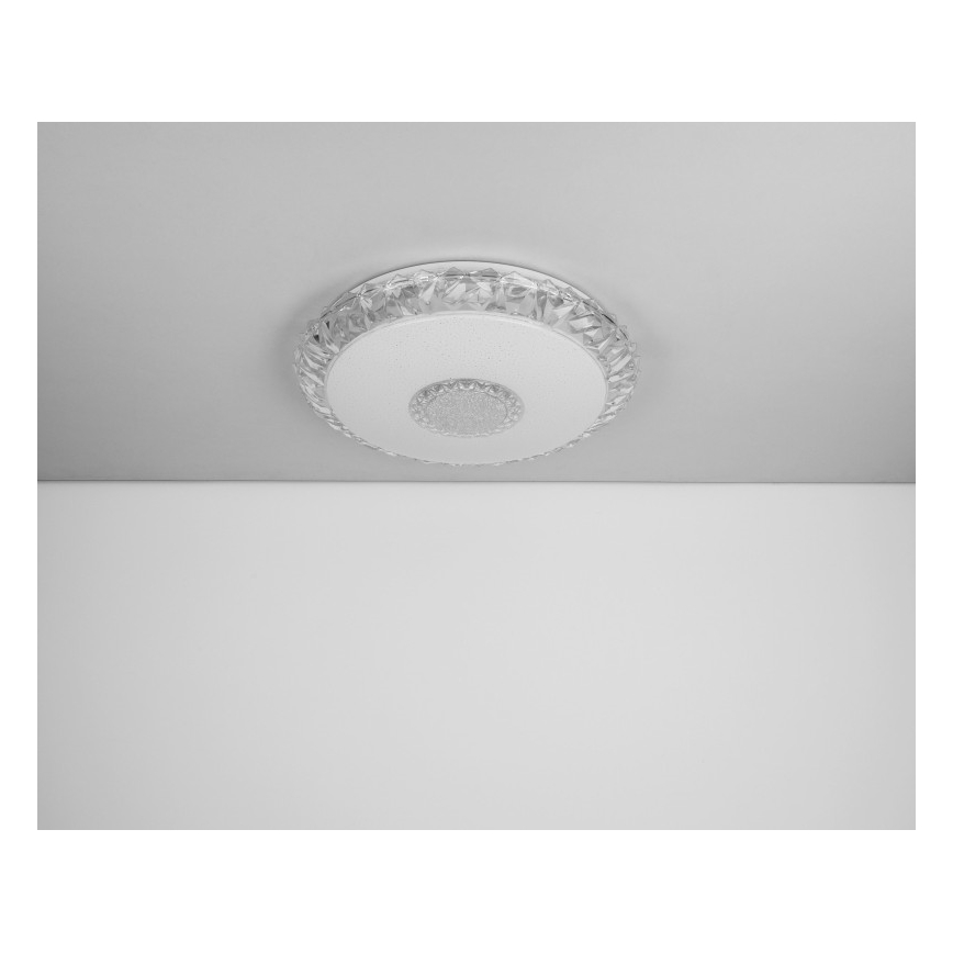 Globo - Светодиодный потолочный светильник с регулированием яркости LED/40W/230V 2700-6500K диаметр 50 см Wi-Fi Tuya + дистанционное управление