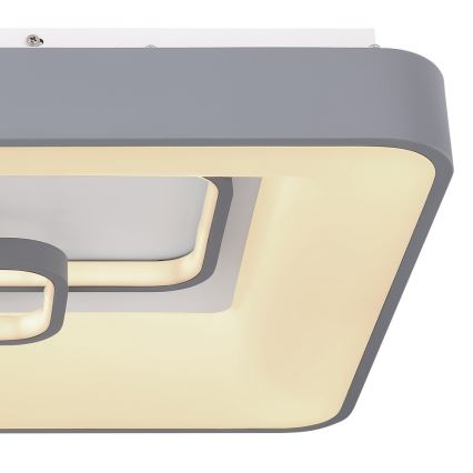 Globo - Світлодіодний стельовий світильник з регулюванням яскравості LED/50W/230V 3000-6000K + пульт дистанційного керування