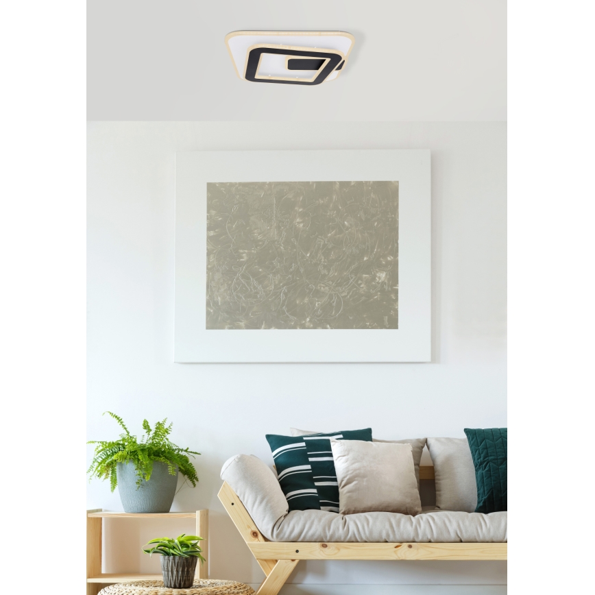 Globo - Светодиодный потолочный светильник с регулированием яркости LED/36W/230V + дистанционное управление