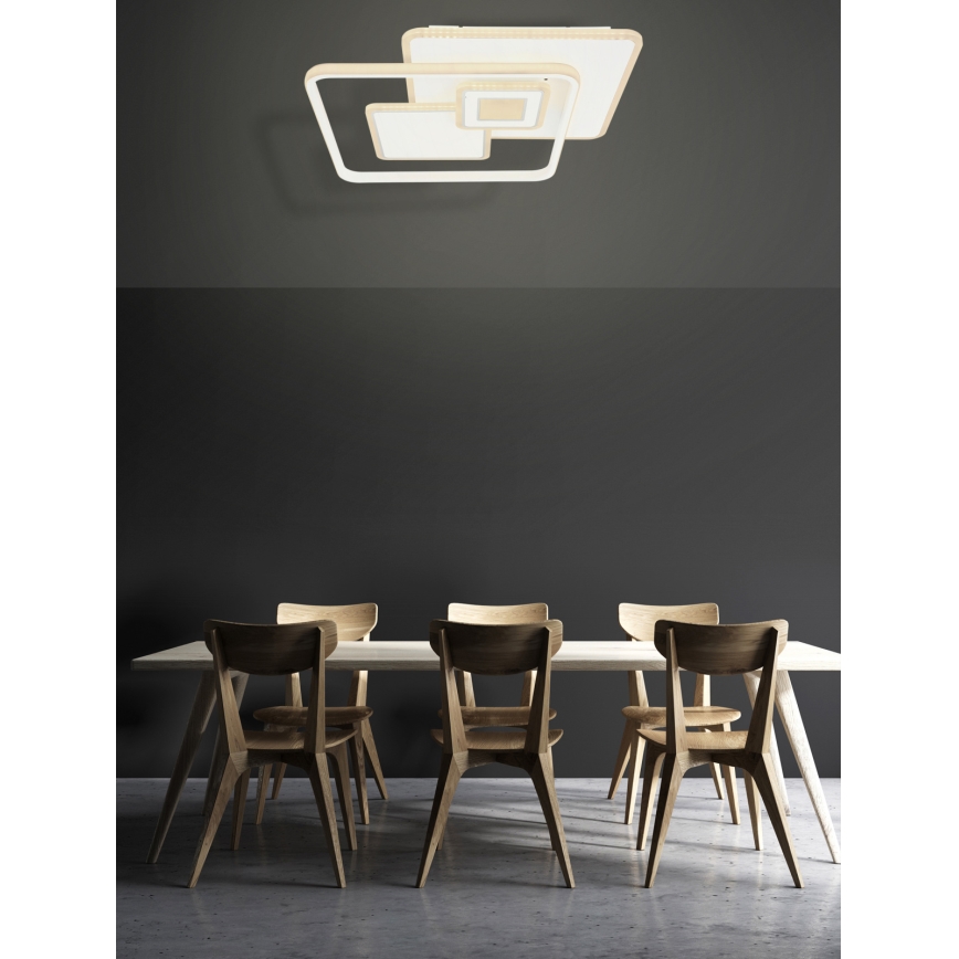 Globo - Стельовий LED світильник з регулюванням яскравості LED/50W/230V 3000-6000K + дистанційне керування