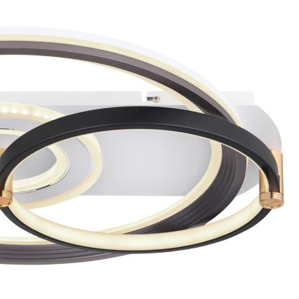 Globo 48459-46 - диммируемый потолочный светильник ANI LED/46W/230V 2700-6000K 48x52 cm + с дистанционным пультом управления