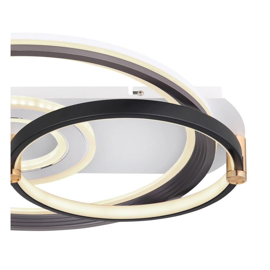 Globo 48459-46 - диммируемый потолочный светильник ANI LED/46W/230V 2700-6000K 48x52 cm + с дистанционным пультом управления