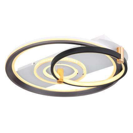 Globo 48459-46 - диммируемый потолочный светильник ANI LED/46W/230V 2700-6000K 48x52 cm + с дистанционным пультом управления