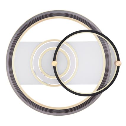 Глобо 48459-46 - світлодіодний стельовий світильник АНІ зі змінною яскравістю, 46 Вт/230 В, 2700–6000 К, 48×52 см + пульт дистанційного керування