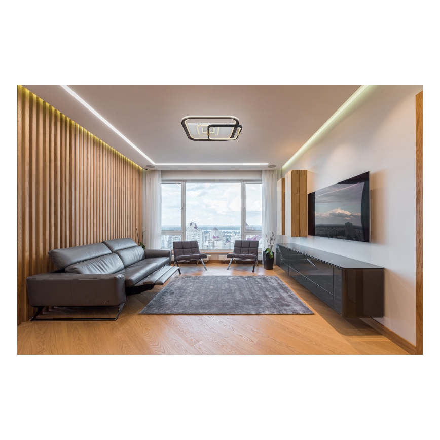 Globo 48459-48 - LED диммируемый потолочный светильник ANI LED/48Вт/230В 2700-6000К 48x52 см + пульт дистанционного управления