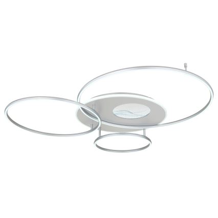Globo - Светодиодный потолочный светильник с регулированием яркости LED/70W/230V 2700-6500K матовый хром + дистанционное управление