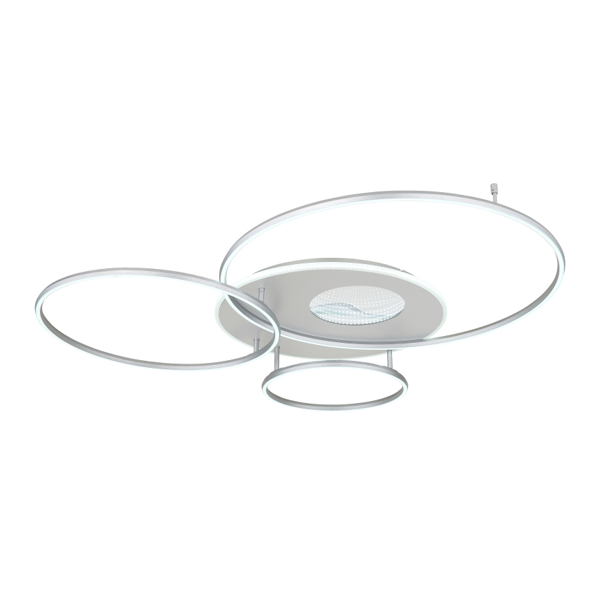 Globo - Светодиодный потолочный светильник с регулированием яркости LED/70W/230V 2700-6500K матовый хром + дистанционное управление