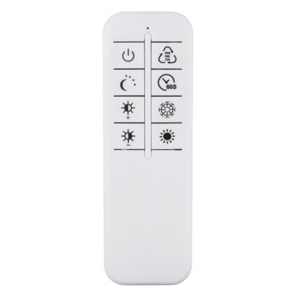 Globo - Светодиодный потолочный светильник с регулированием яркости LED/70W/230V 2700-6500K матовый хром + дистанционное управление